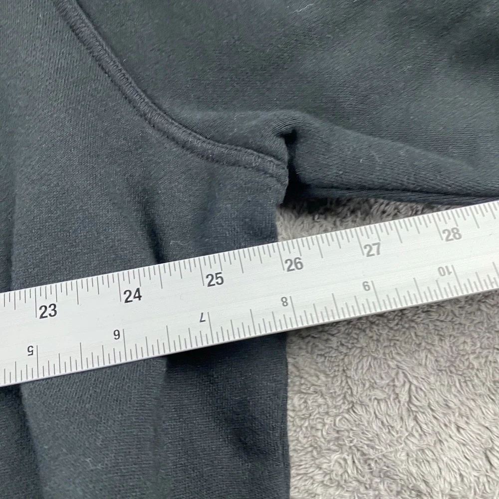 Banana Republic Pullover Sweatshirt Hoodie Mens XXL Black Long Sleeve‎